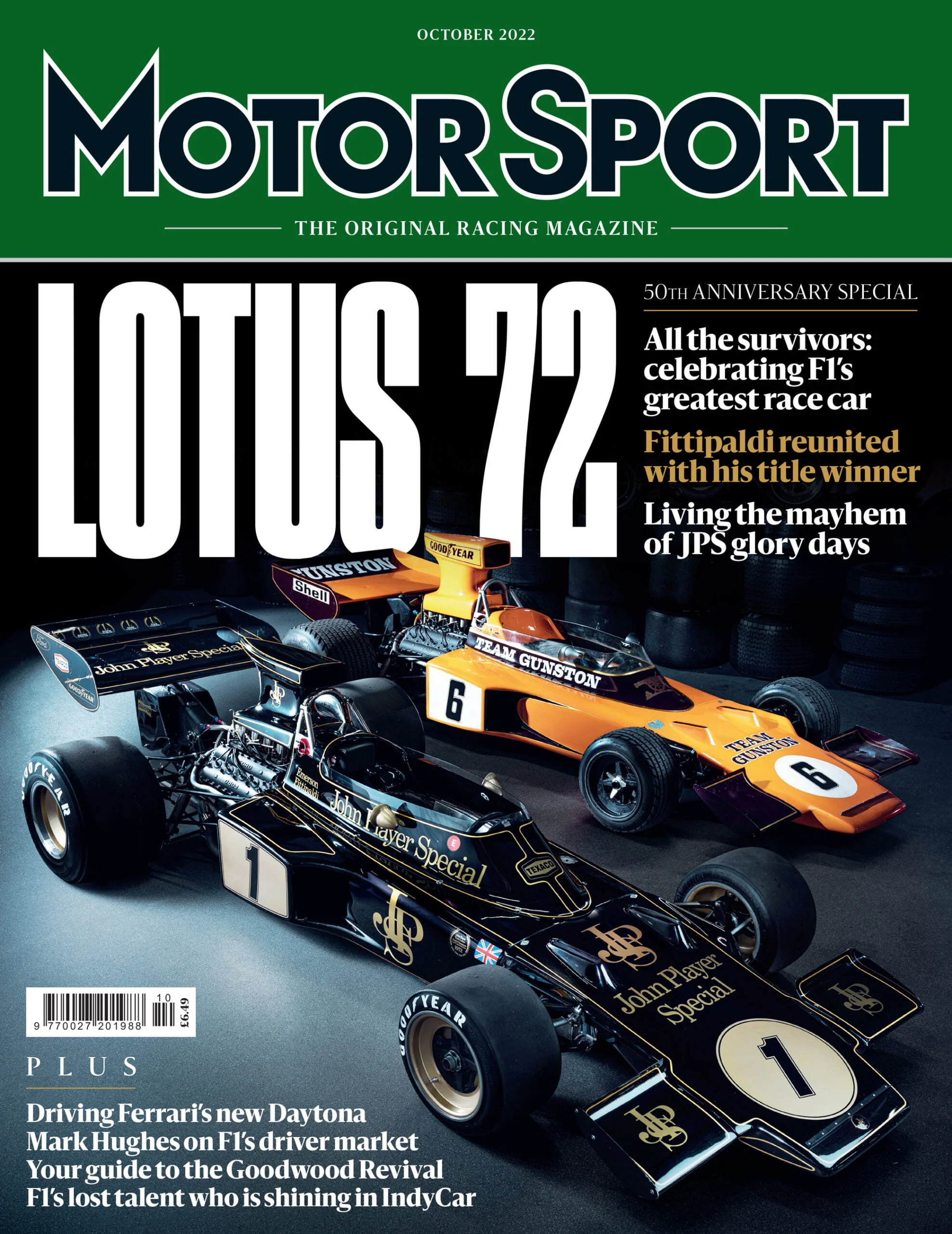 Todas as vidas da Lotus 72 – Parte 1 – GPTotal